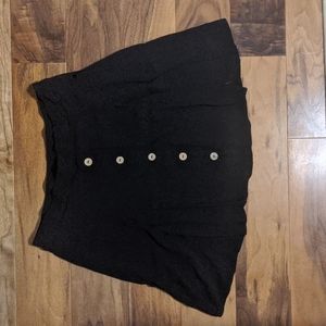 Black skater skirt size XL